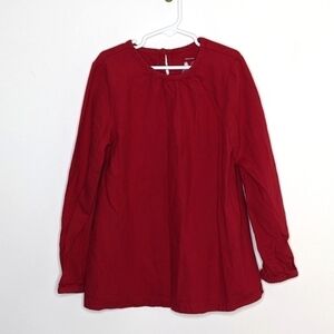 Primary Red Long Sleeve Shirt 8/9